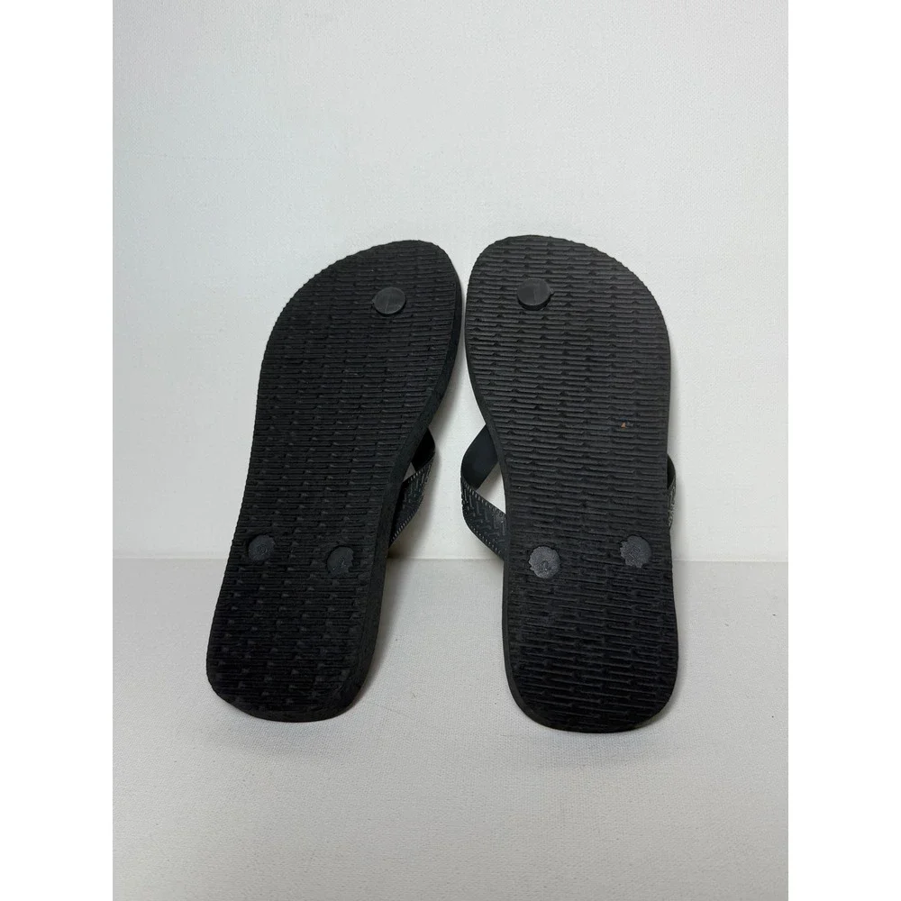 Havaianas Boys' Top Camo Flip Flop New Graphite Sz US 3-4 (EUC 35/36) Navy Blue